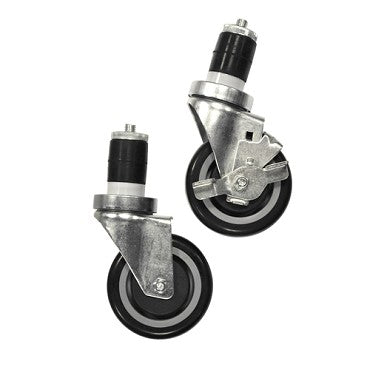 Serv-Ware 4B-0050-B 4" Caster Wheel 1-5/8" Insert