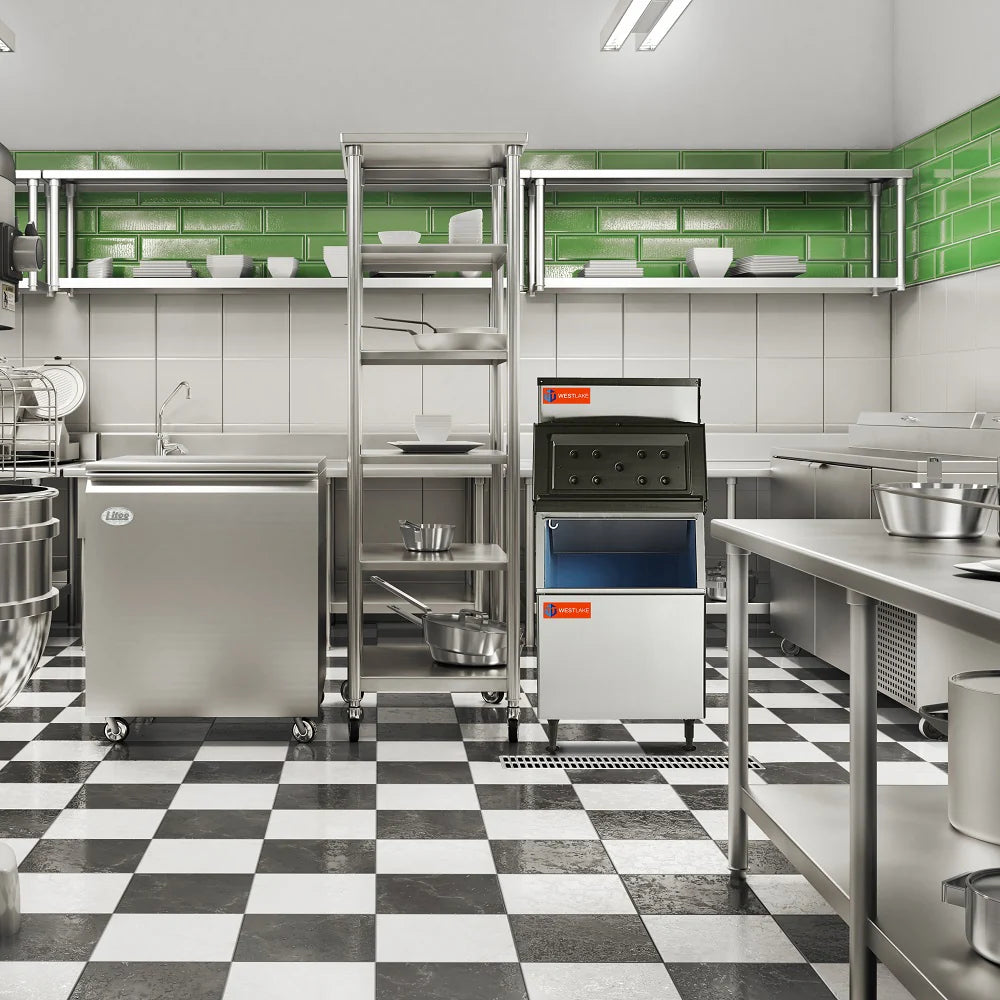 West Lake SK-529P Modular Ice Machine Head Cubic Ice 500 lb/day Low-Profile