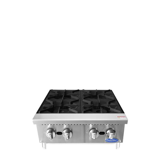 Atosa ACHP-4 HD Hotplate 24 Inch 4 Burner 128,000 BTU