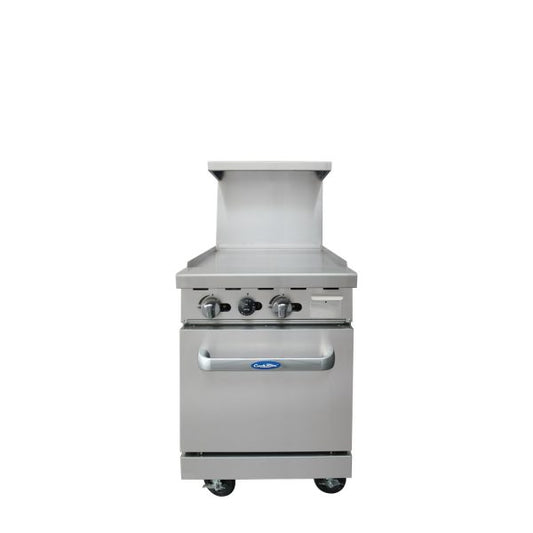 Atosa AGR-24G Gas Range 24 Inch Griddle With 20 Inch Oven