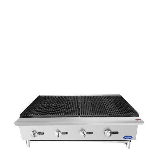 Atosa ATCB-48 HD Char-Rock Broiler 48 Inch 140,000 BTU