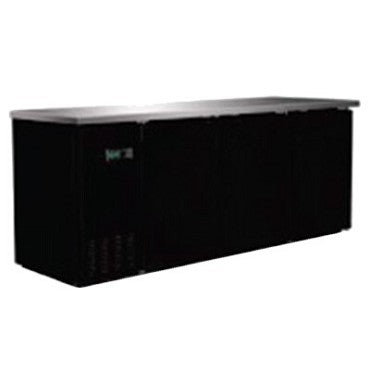 Serv-Ware BB4-24-HC Back Bar Cooler 4-Section 24" HC (R290)