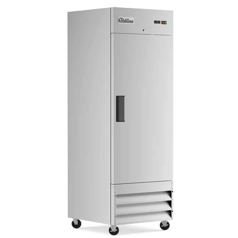 COLDLINE C-1FE 20.6 Cu.Ft. 29-Inch 1 Solid Door Reach-In Freezer -8°F to 0°F