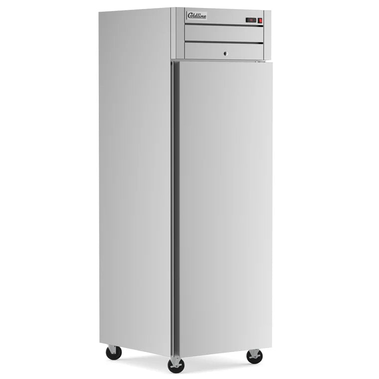 COLDLINE C-1FF-TM 19 Cu.Ft. 27-Inch 1 Solid Door Top-Mount  Reach-In Freezer -7°F to 0°F