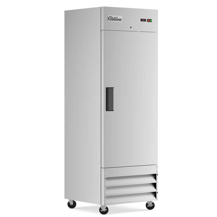 COLDLINE C19F 15.6 Cu.Ft. 29-Inch 1 Solid Door Reach-In Freezer -8°F to 0°F