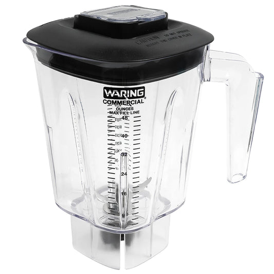 Waring CAC132 48 oz. Premium Copolyester Commercial Blender Container Assembly with Blade and Lid
