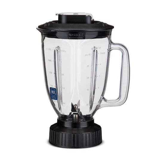 Waring CAC134 64 oz. Premium Copolyester Commercial Blender Container Assembly with Blade and Lid