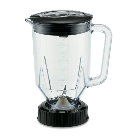 Waring CAC29 1 Gallon Stainless Steel Commercial Blender Container Assembly with Blade and Locking Lid