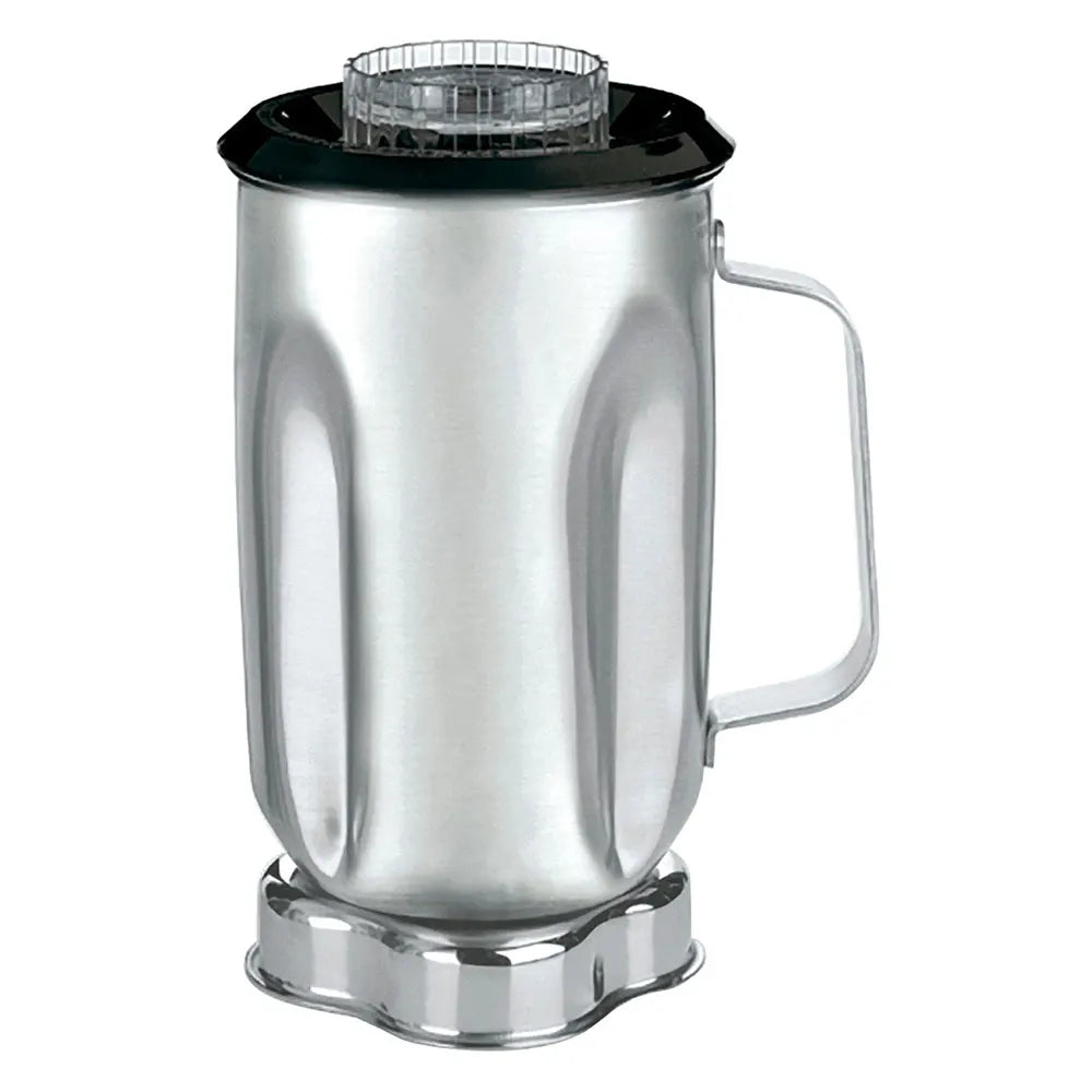 Waring CAC33 32 oz. Stainless Steel Commercial Blender Container Assembly with Blade and Lid