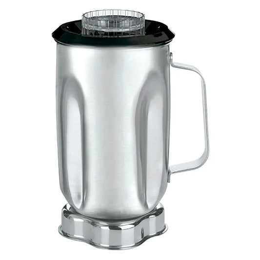 Waring CAC33 32 oz. Stainless Steel Commercial Blender Container Assembly with Blade and Lid