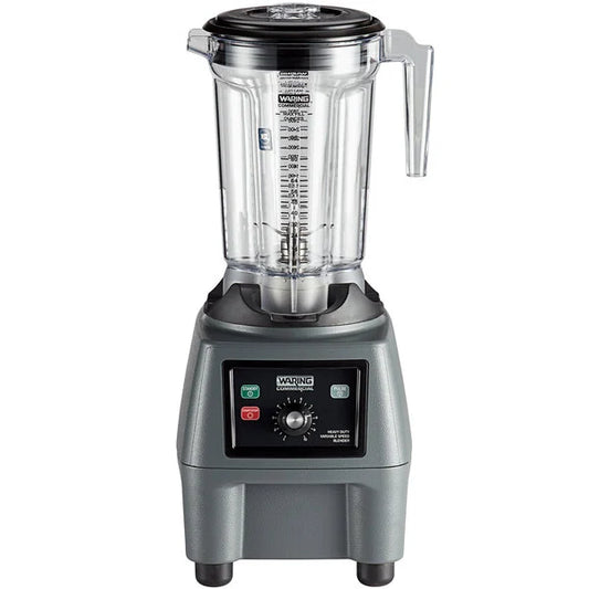 Waring CB15VP Heavy-Duty One-Gallon Variable Speed Commercial Food Blender with Polycarbonate Container - 120V, 3.75 HP