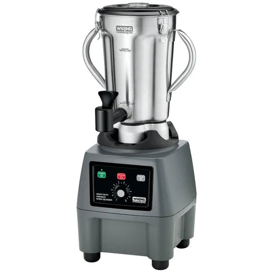 Waring CB15VSF Heavy-Duty One-Gallon Variable Speed Commercial Food Blender with Safety Interlock - 120V, 3.75 HP