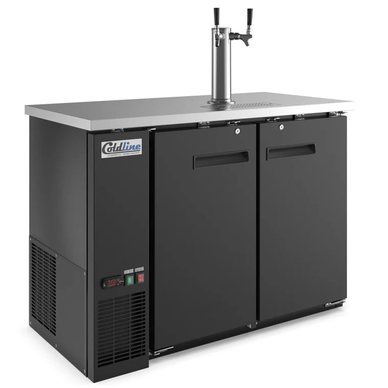 COLDLINE CDD-48 Refrigerated Display Case - 115V