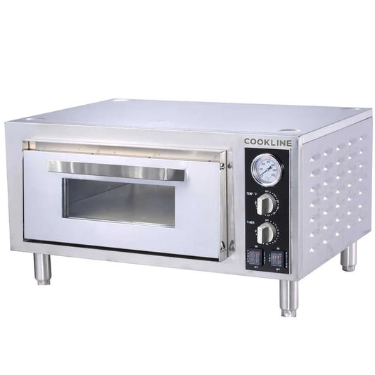Cookline CPO-1 28 Inch Single Deck Countertop Pizza Oven 120V