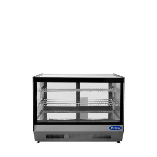 Atosa CRDS-42 Refrigerated Display Square Countertop 4.2 Cu Ft