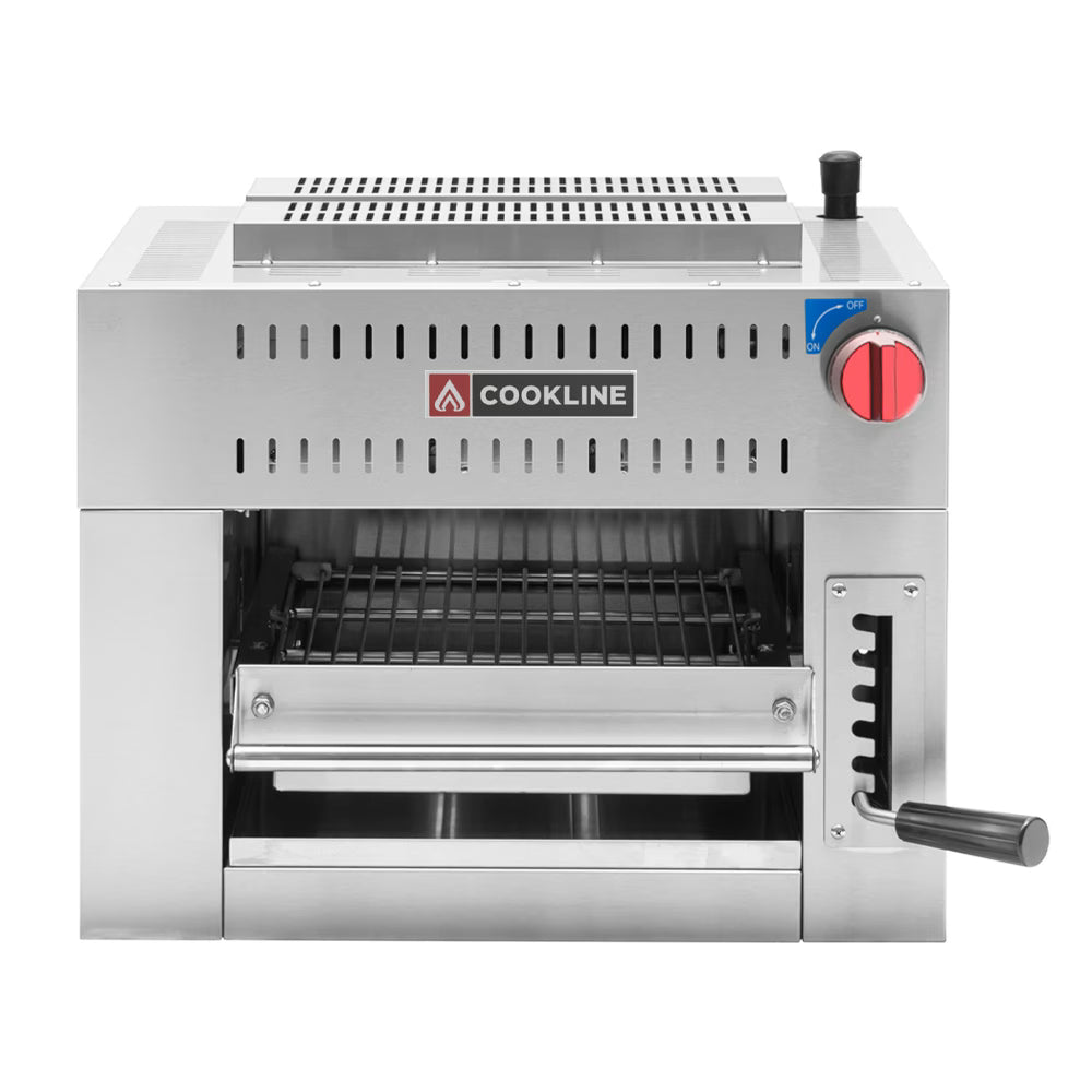 Cookline CSM-24-WM 24 Inch 24,000 BTU Natural Gas Wall-Mounted Infrared Salamander Broiler