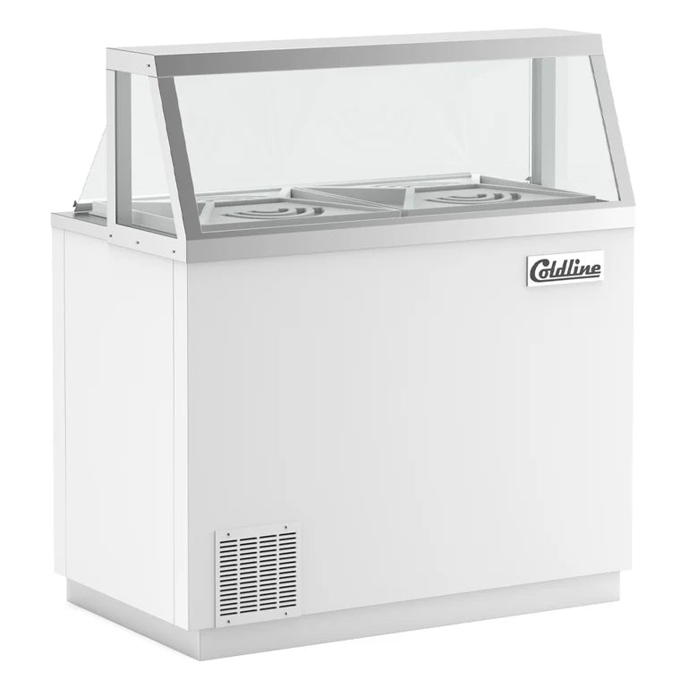 Coldline DIP-46 47 Inch Dip Dipping Cabinet Freezer-14.8 F to -0.4 F