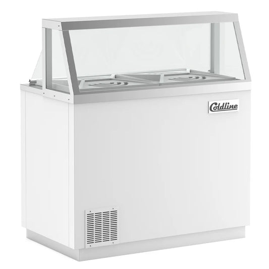 Coldline DIP-46 47 Inch Dip Dipping Cabinet Freezer-14.8 F to -0.4 F
