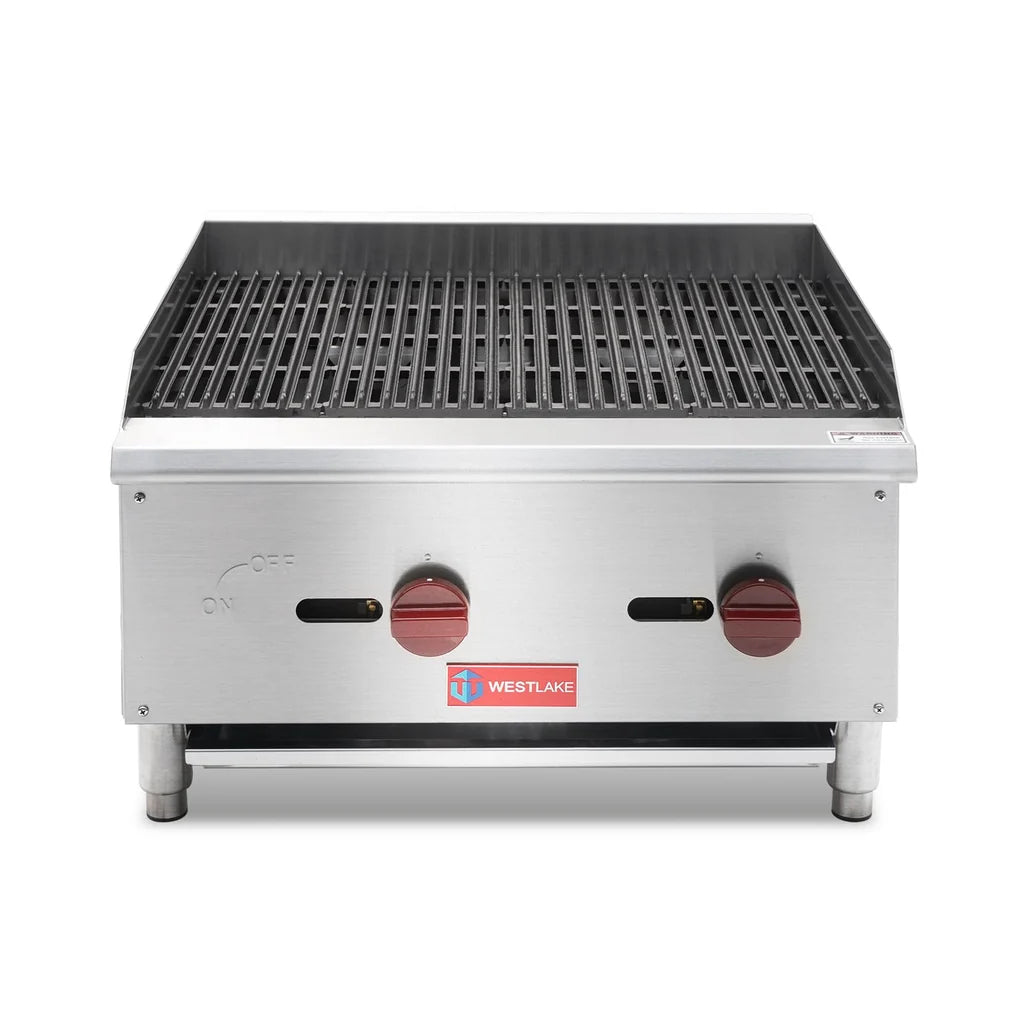 WESTLAKE ECB-24S  24" Countertop Radiant Charbroiler 60,000 BTU