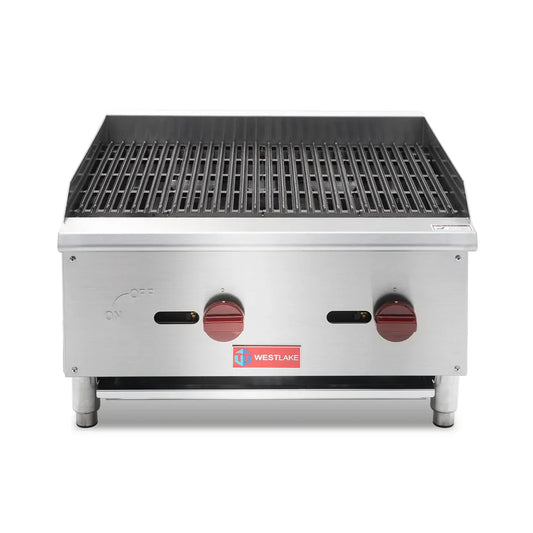 West Lake ECB-24S Gas Radiant Broiler 23.8" 60,000 Btu