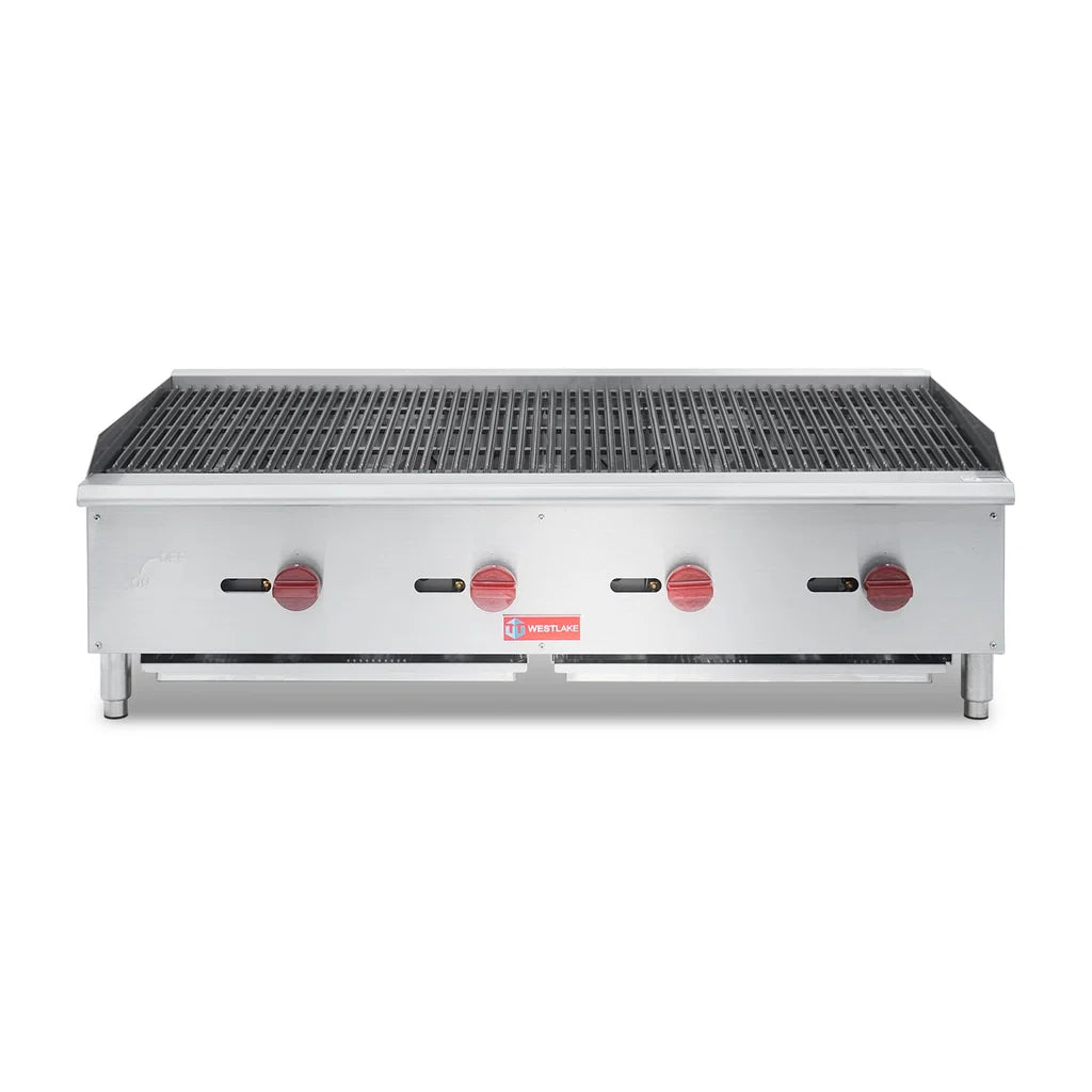 WESTLAKE ECB-48S  48" Countertop Radiant Charbroiler 120,000 BTU