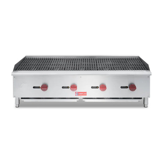 WESTLAKE ECB-48S  48" Countertop Radiant Charbroiler 120,000 BTU