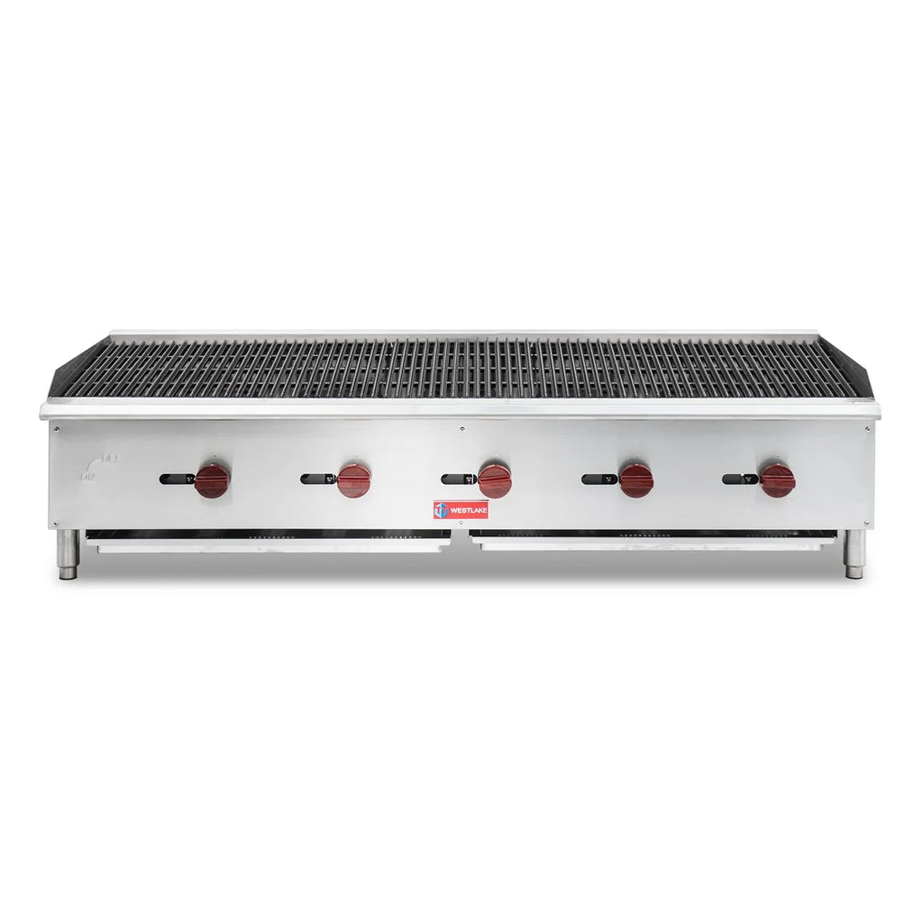 WESTLAKE ECB-60S  60" Countertop Radiant Charbroiler 150,000 BTU