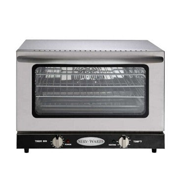 Serv-Ware ECO-47 Countertop Electric Convection Oven Half Size
