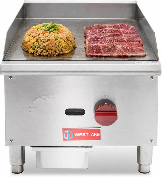 WESTLAKE EGG16S  21" Countertop Griddle 30,000 BTU