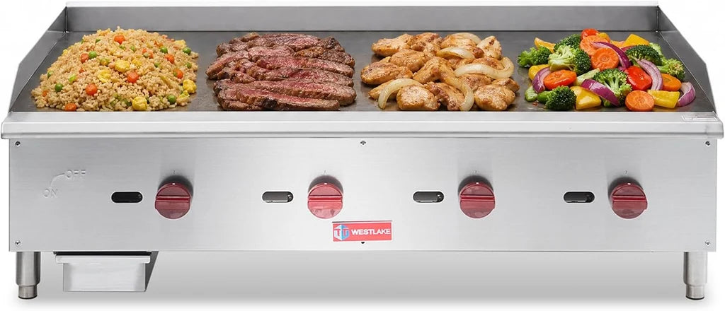 WESTLAKE EGG-48S  21" Countertop Griddle 120,000 BTU
