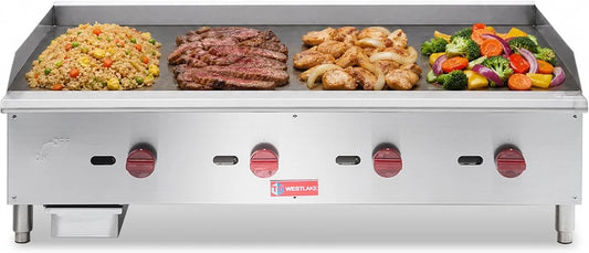 WESTLAKE EGG-48S  21" Countertop Griddle 120,000 BTU