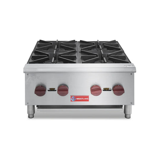 West Lake EHP-4S Gas Countertop Hotplate 23.6" 100,000 Btu 4-Burner