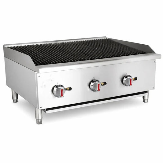 Prepline ENGC-36-N/L 36-Inch Gas Countertop Radiant Charbroiler