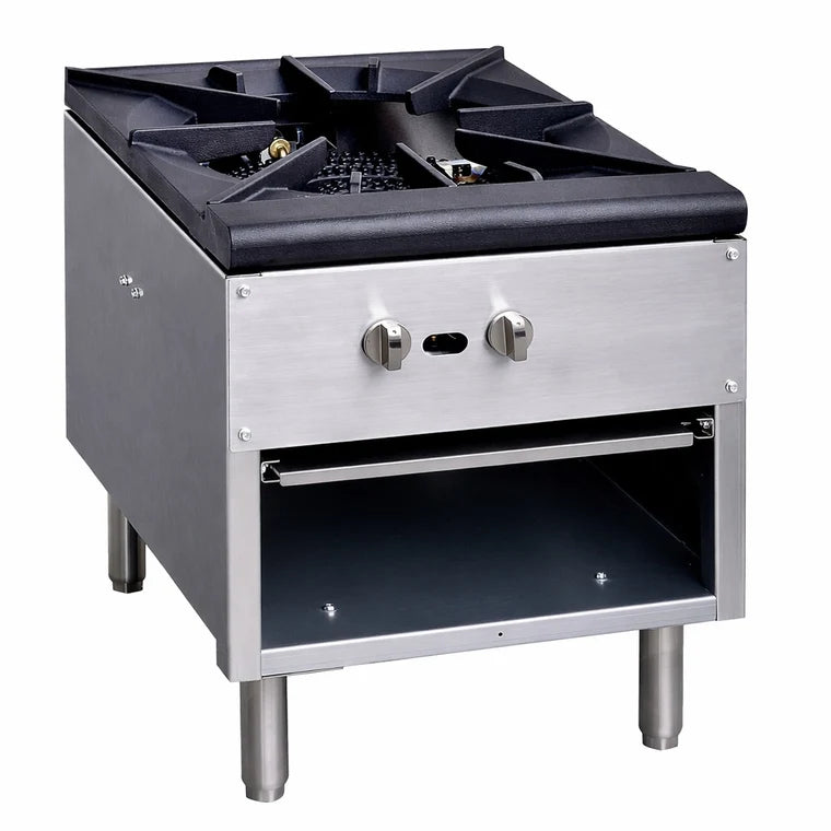 Prepline ENSSPR-N 18-Inch Single-Burner Gas Stock Pot Range