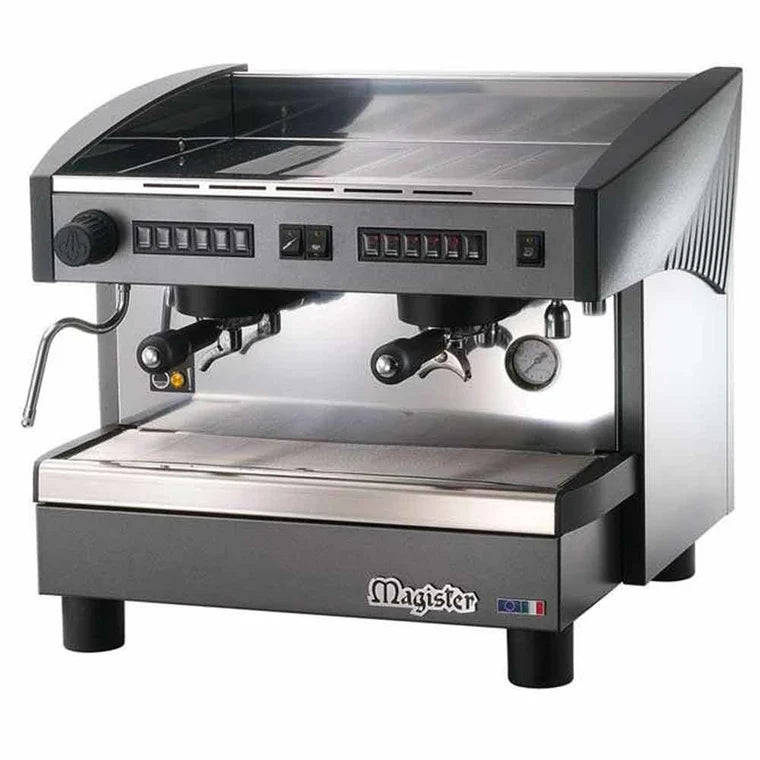 Magister ES70-110 23.4 Inch 2-Group Stilo Automatic Espresso Machine, 110V, 2700W