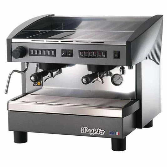 Magister ES70-110 23.4 Inch 2-Group Stilo Automatic Espresso Machine, 110V, 2700W