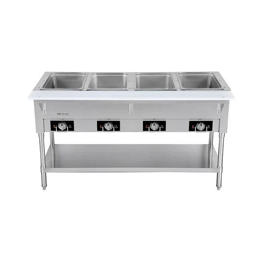 Serv-Ware EST4-2 58" Electric Hot Food Table (4) Open Wells