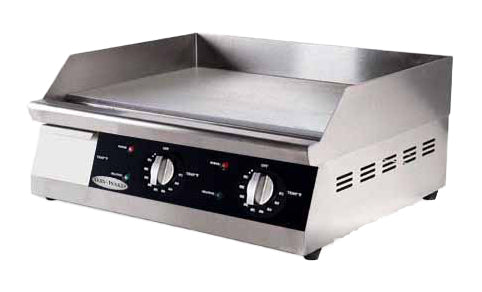 Serv-Ware ETG-24 Electric Thermostatic Griddle, 24.13", Flat-Top Steel Plate, Countertop Unit