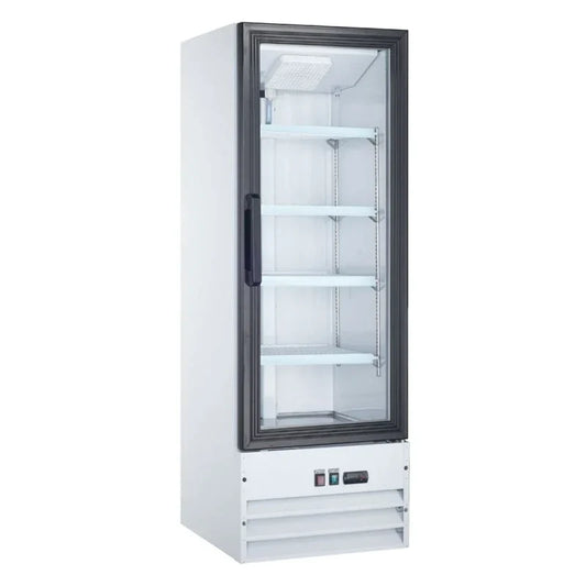 Coldline G10-W 8.6 Cu.Ft. 22-Inch 1 Glass Door Merchandiser Refrigerator 33°F to 40°F