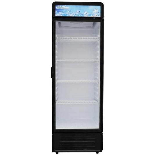 Coldline G12E-B 12.3 Cu.Ft. 25-Inch 1 Glass Door Merchandiser Refrigerator 32°F to 50°F
