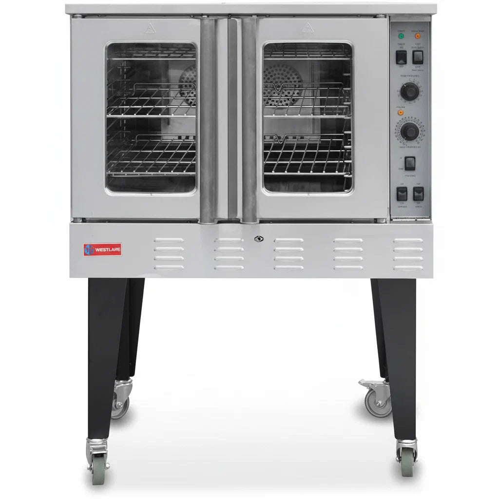 WESTLAKE GCO511 Full-Size Gas Convection Oven 60,000 BTU 8.7 Cu.Ft. 167°F to 563°F
