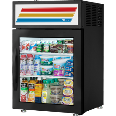 True GDM-05-HC FGD01 Glass Door Merchandiser, 5 cu.ft.