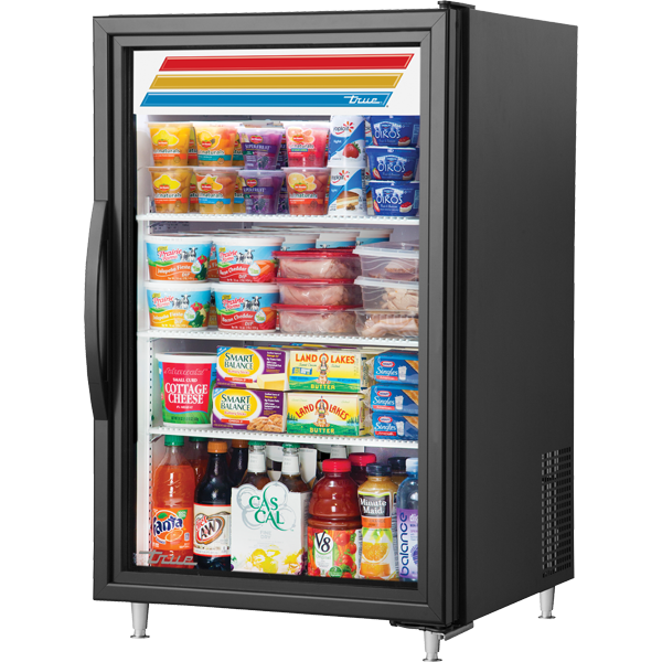 True GDM-07-HC TSL01 Glass Door Merchandiser, 7 cu.ft.