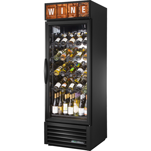 True GDM-23W-HC TSL01 Wine Merchandiser, 23 cu.ft.
