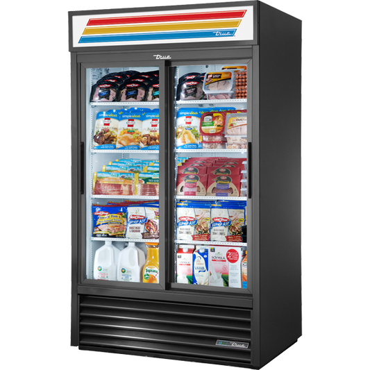 True GDM-41-HC-LD Glass Door Merchandiser, 41 cu.ft., LED