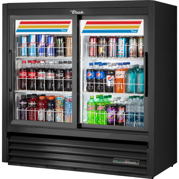 True GDM-41SL-48-HC-LD Slimline Merchandiser, 48", LED