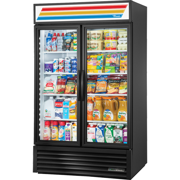 True GDM-43-HC TSL01 Glass Door Merchandiser, 43 cu.ft.