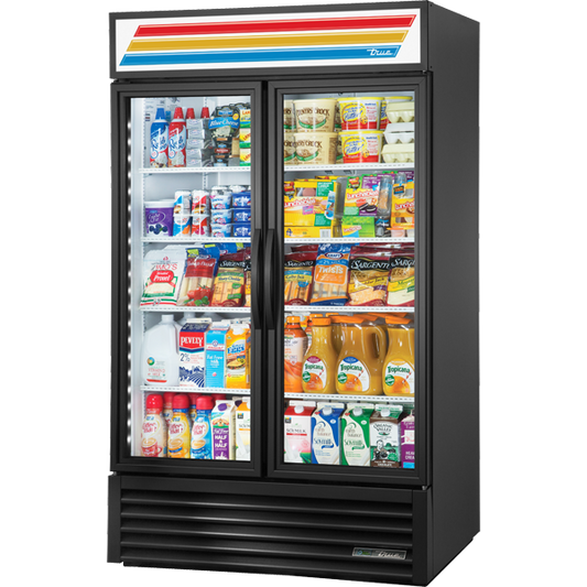 True GDM-43-HC TSL01 Glass Door Merchandiser, 43 cu.ft.