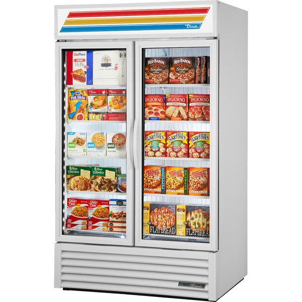 True GDM-43F-HC TSL01 Glass Door Freezer, 43 cu.ft.