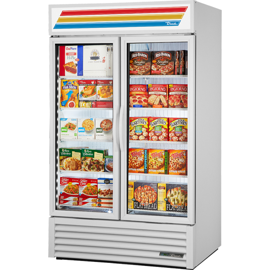 True GDM-43F-HC TSL01 Glass Door Freezer, 43 cu.ft.